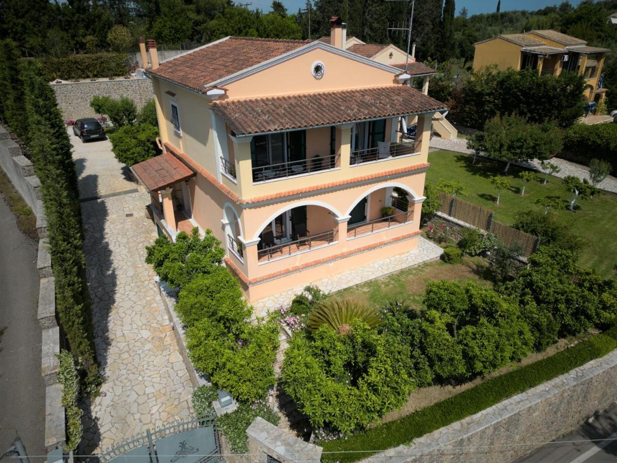 La Bella Vita - Luxury Holiday House Close To Corfu Town Potamós Eksteriør billede