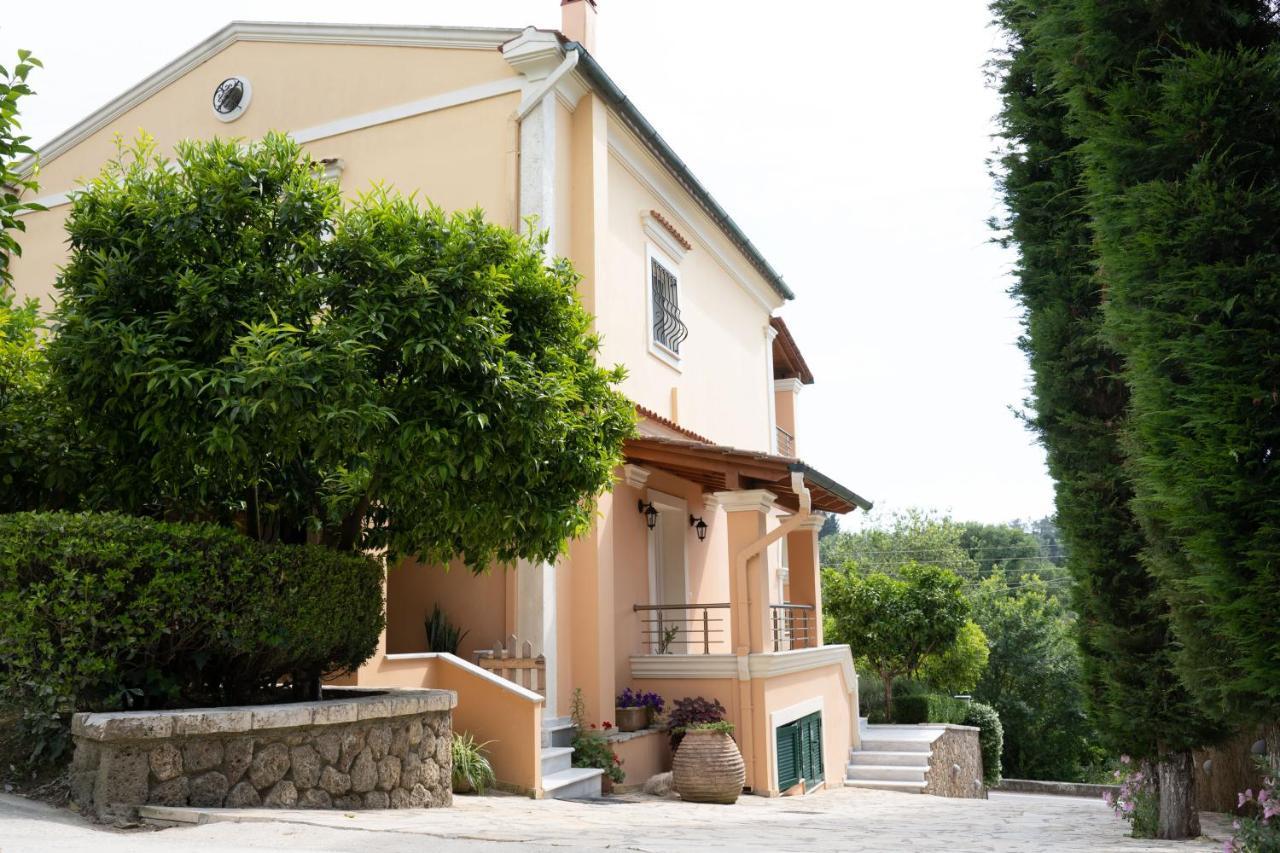 La Bella Vita - Luxury Holiday House Close To Corfu Town Potamós Eksteriør billede