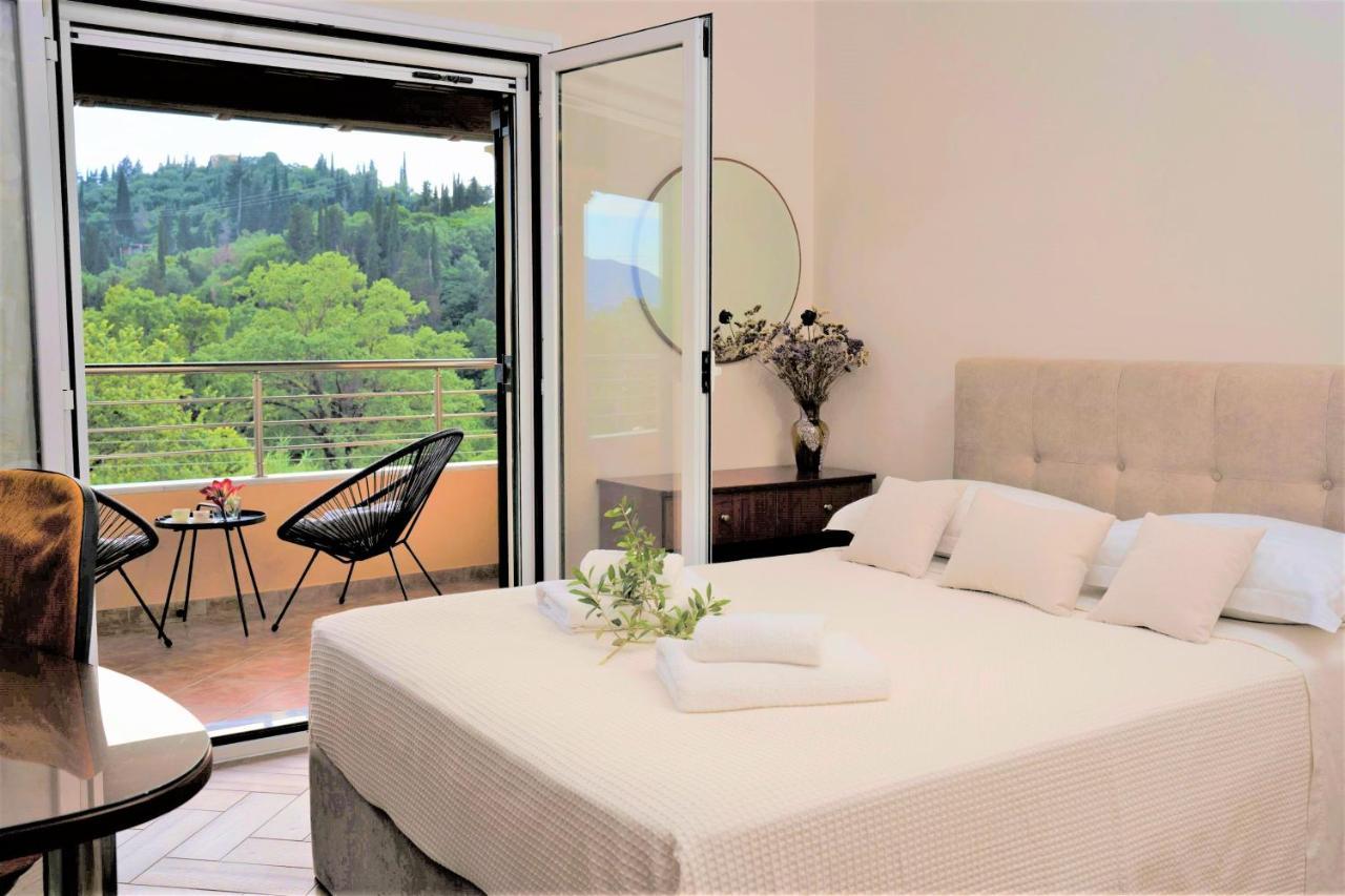 La Bella Vita - Luxury Holiday House Close To Corfu Town Potamós Eksteriør billede
