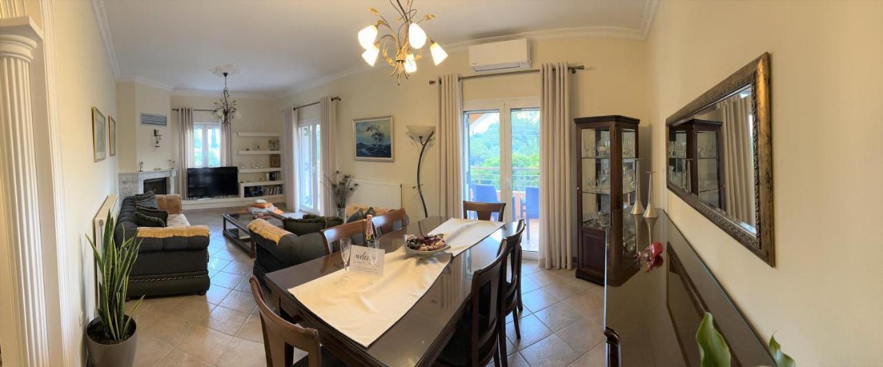 La Bella Vita - Luxury Holiday House Close To Corfu Town Potamós Eksteriør billede