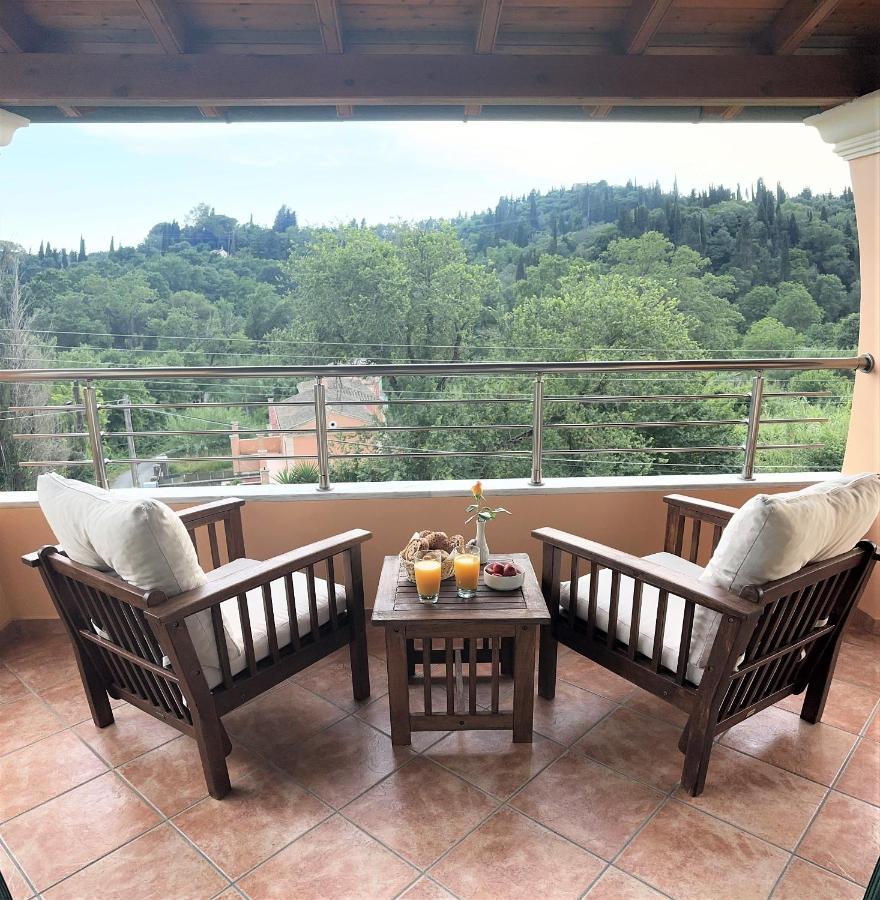 La Bella Vita - Luxury Holiday House Close To Corfu Town Potamós Eksteriør billede