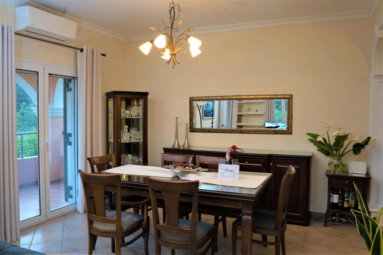 La Bella Vita - Luxury Holiday House Close To Corfu Town Potamós Eksteriør billede